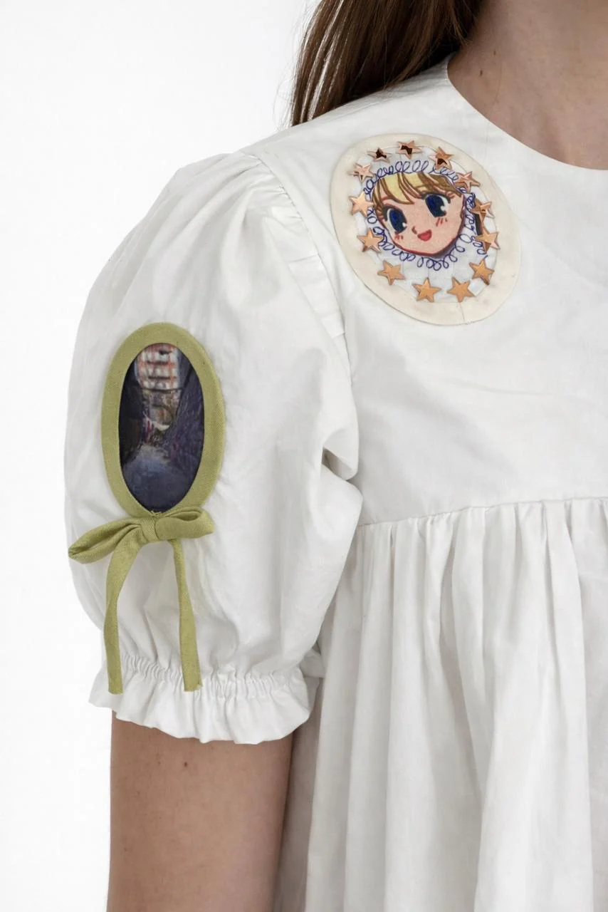 Babydoll Frames Dress - Image 3