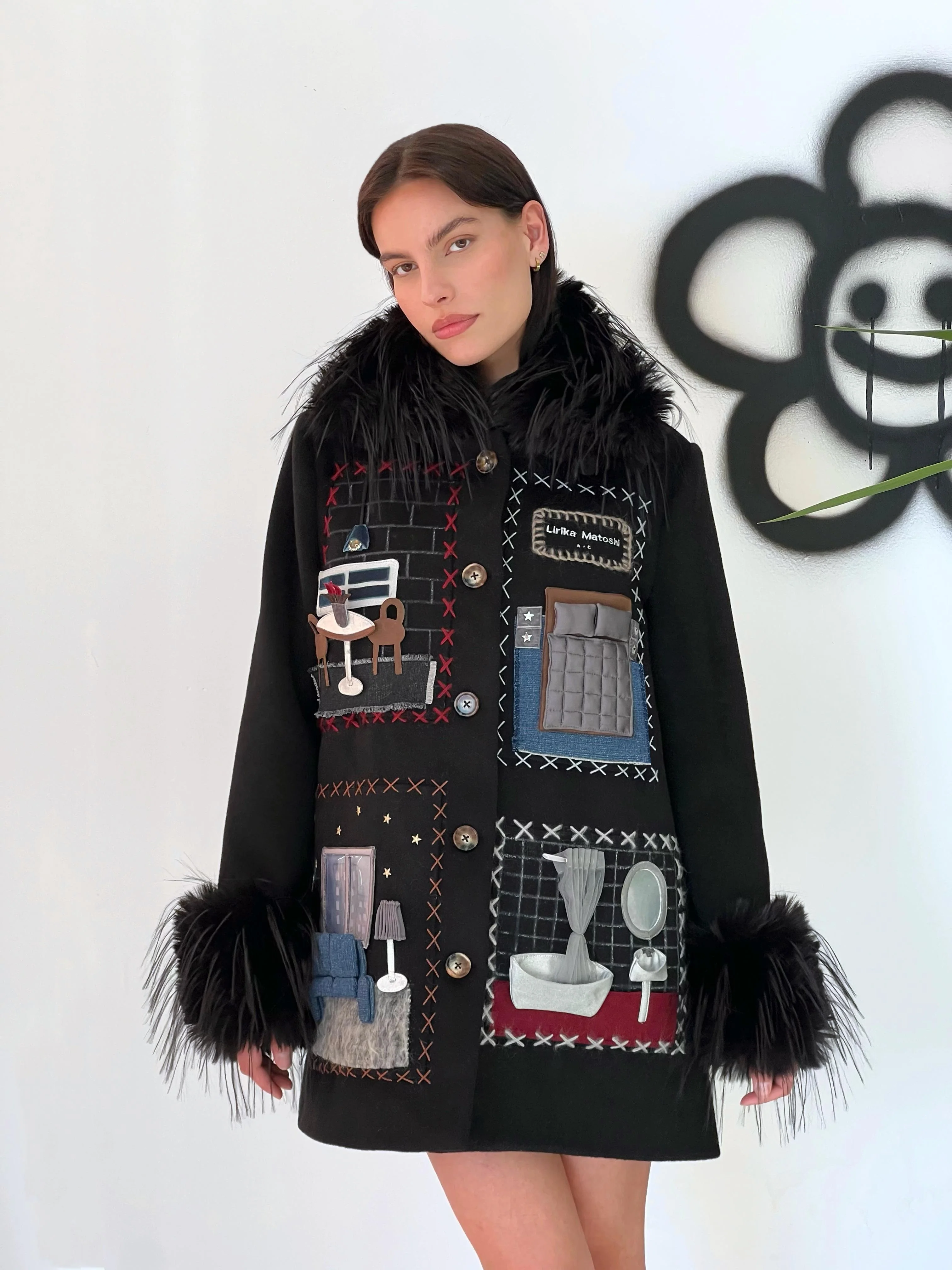 Black Apartment Coat - Image 2