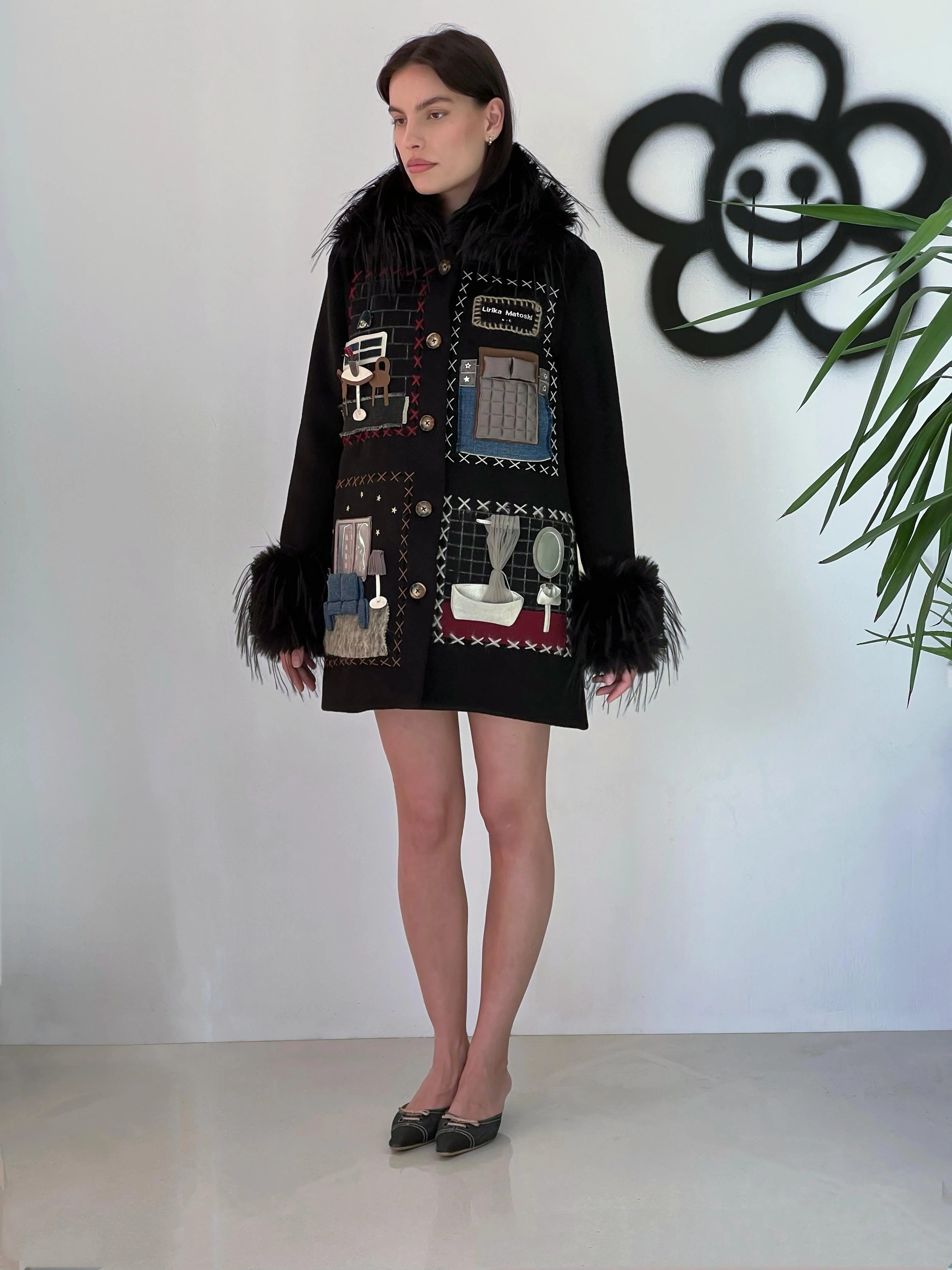 Black Apartment Coat - Image 3