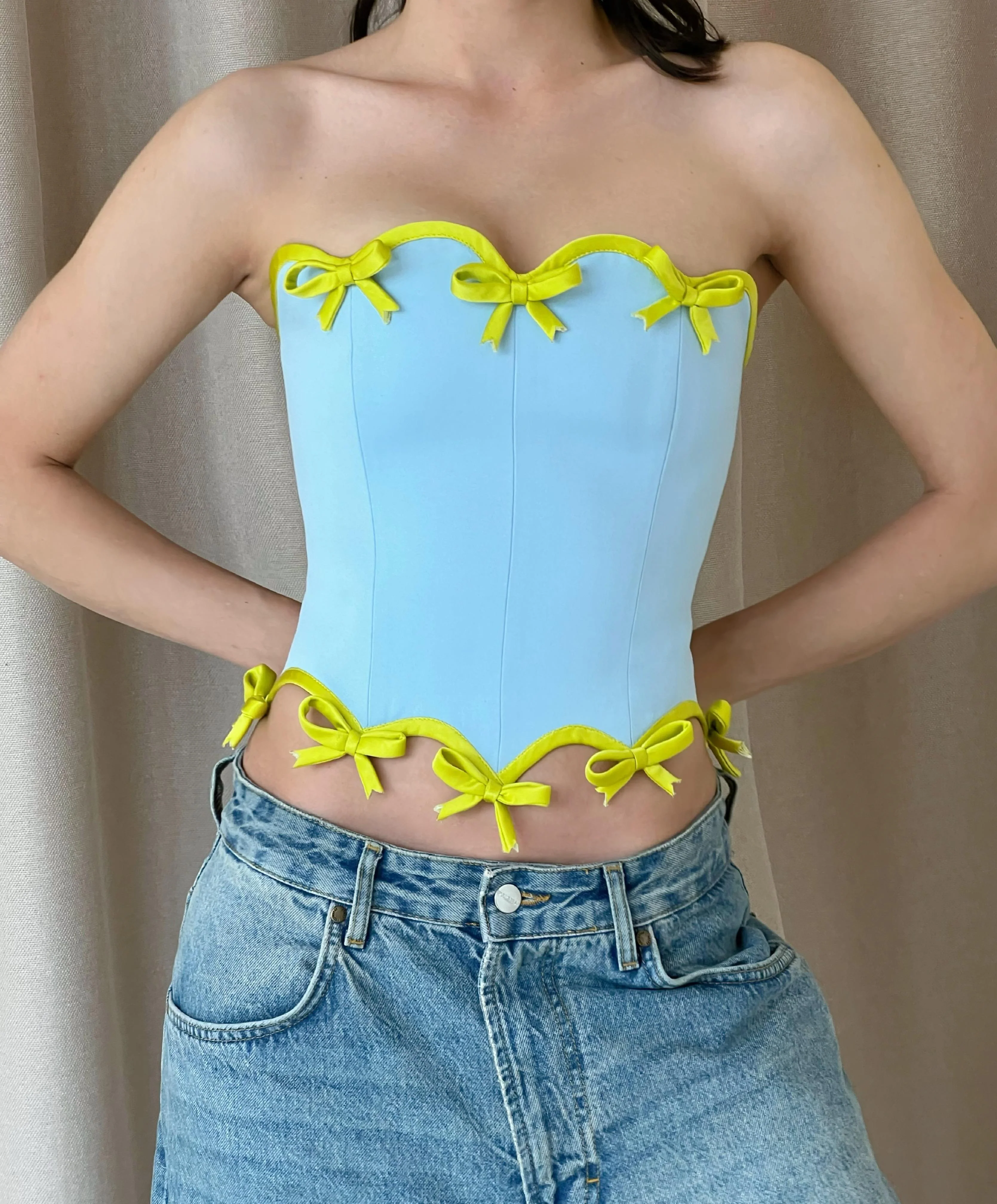 Blue Chibi Corset - Image 2