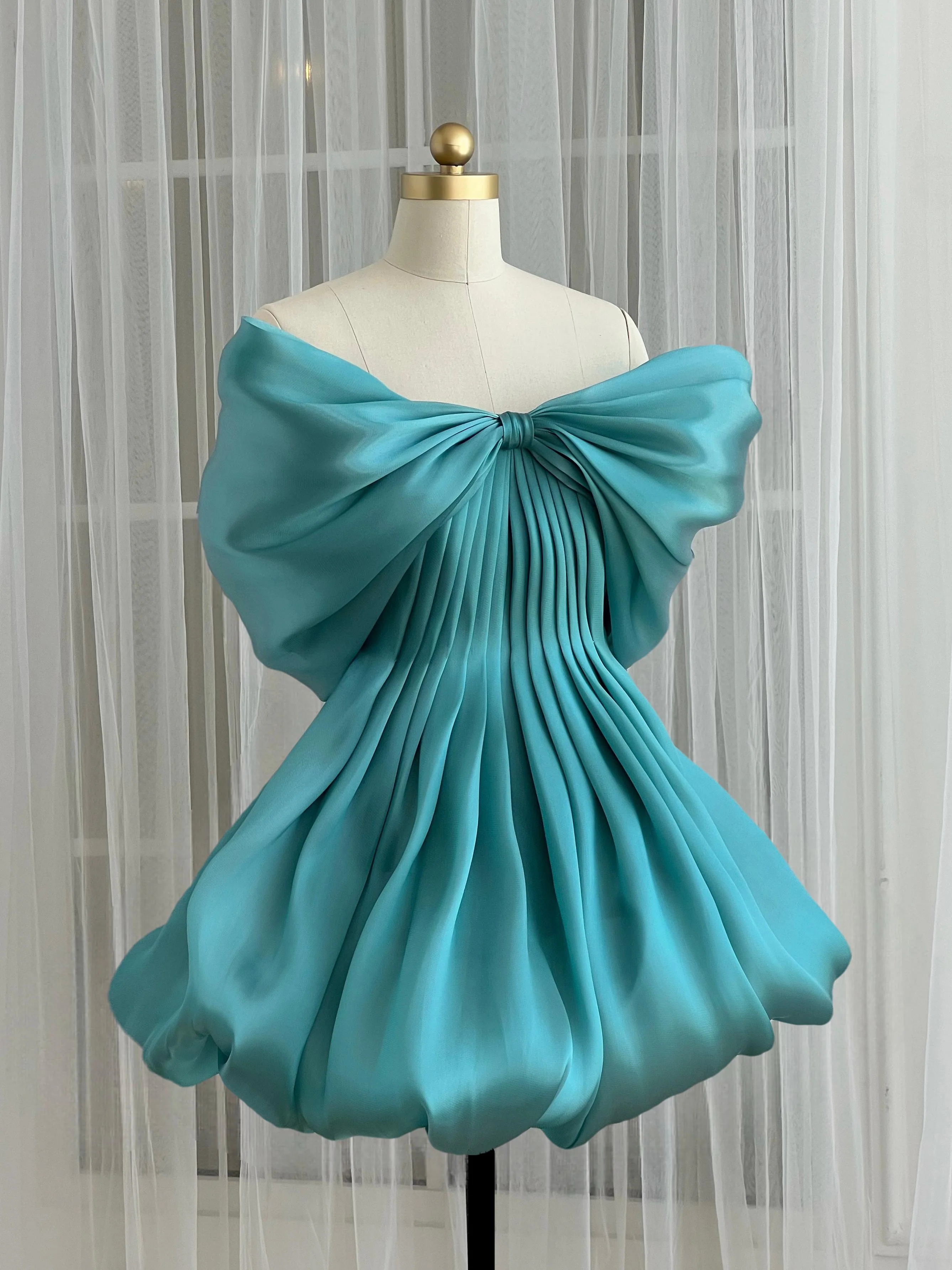 Cerulean Mini Dress - Image 2
