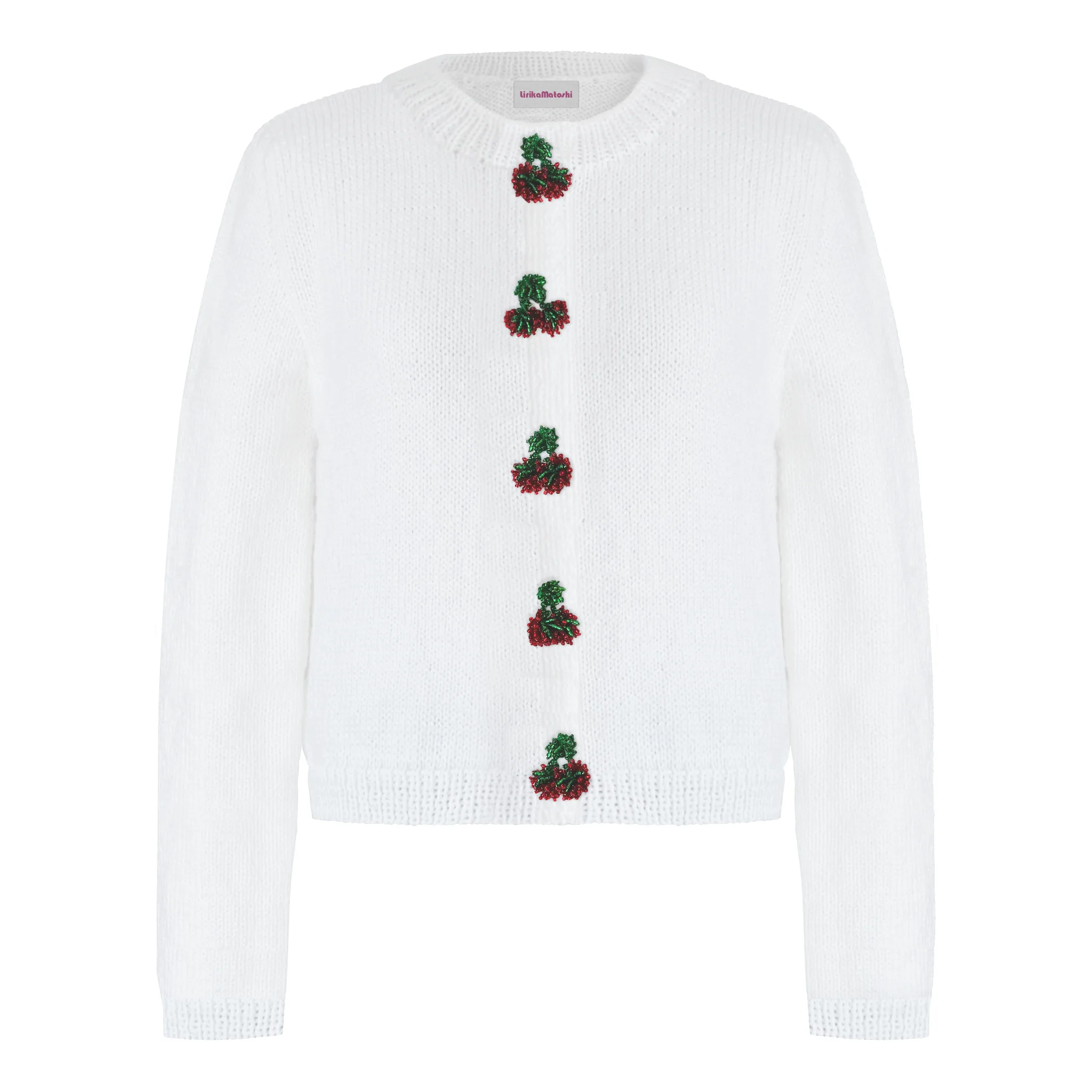 Cherry Knit Sweater
