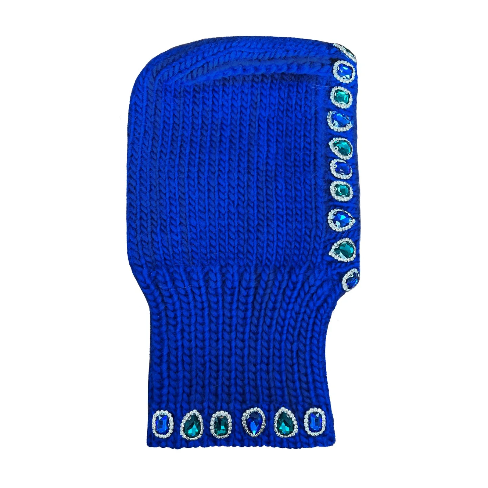 Crystal Hand Knitted Balaclava - Image 3