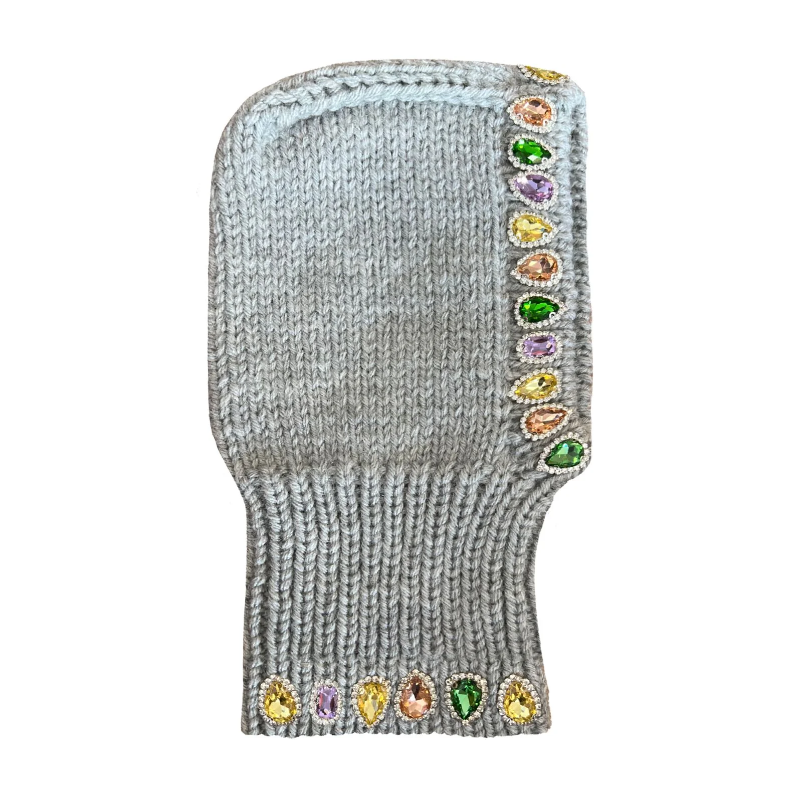 Crystal Hand Knitted Balaclava - Image 4