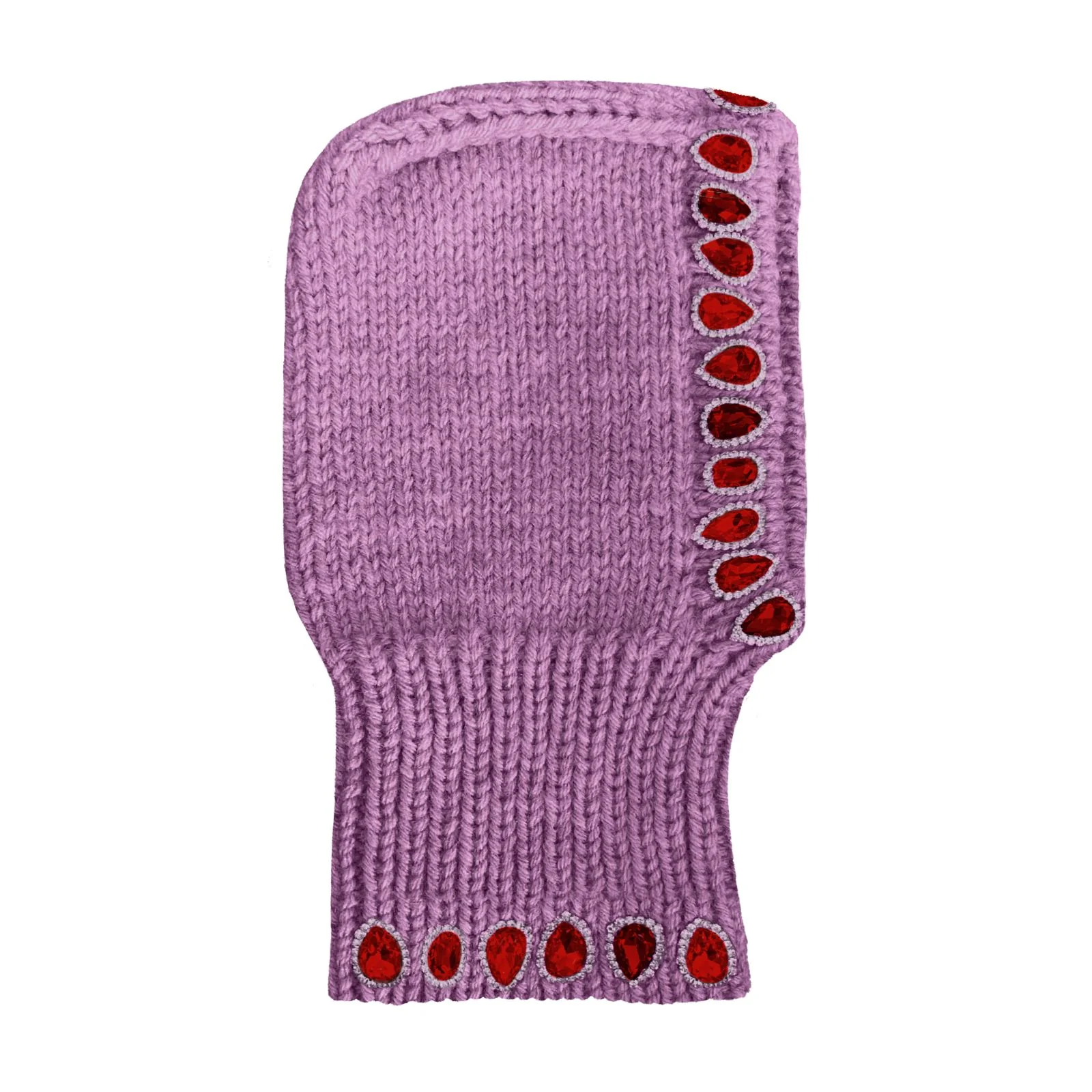 Crystal Hand Knitted Balaclava - Image 6