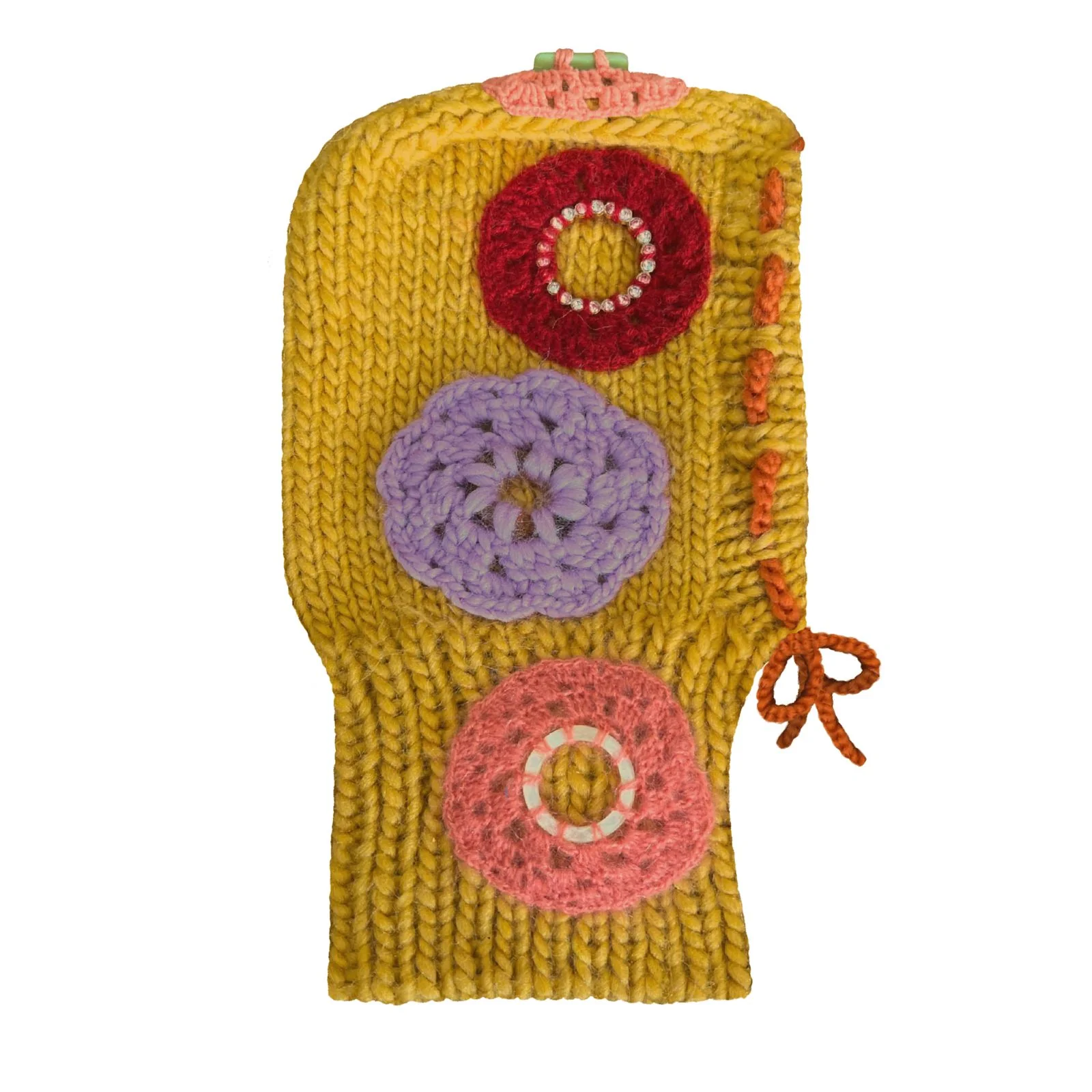 Embroidered Hand Knitted Balaclava - Image 2