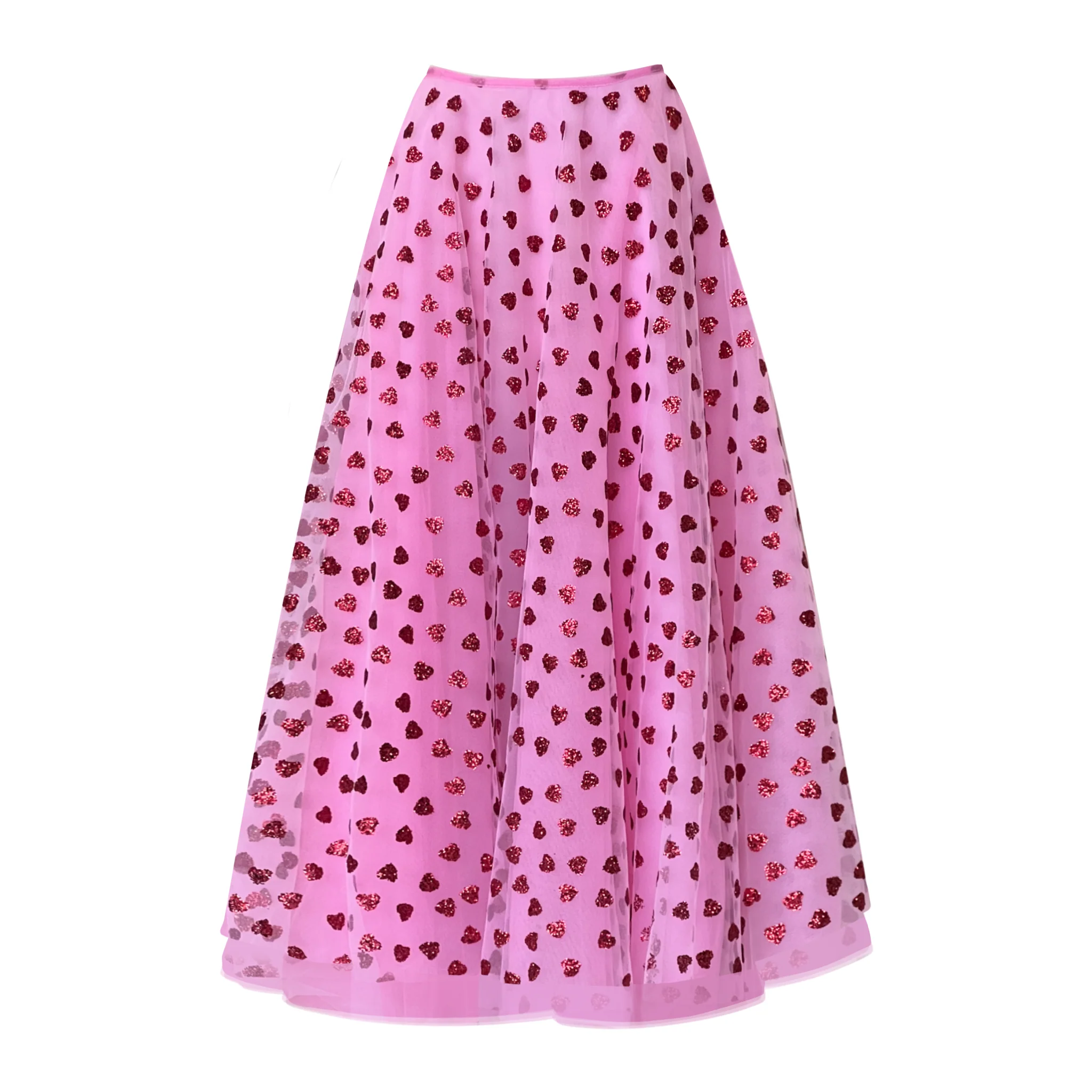 Hearty Midi Skirt