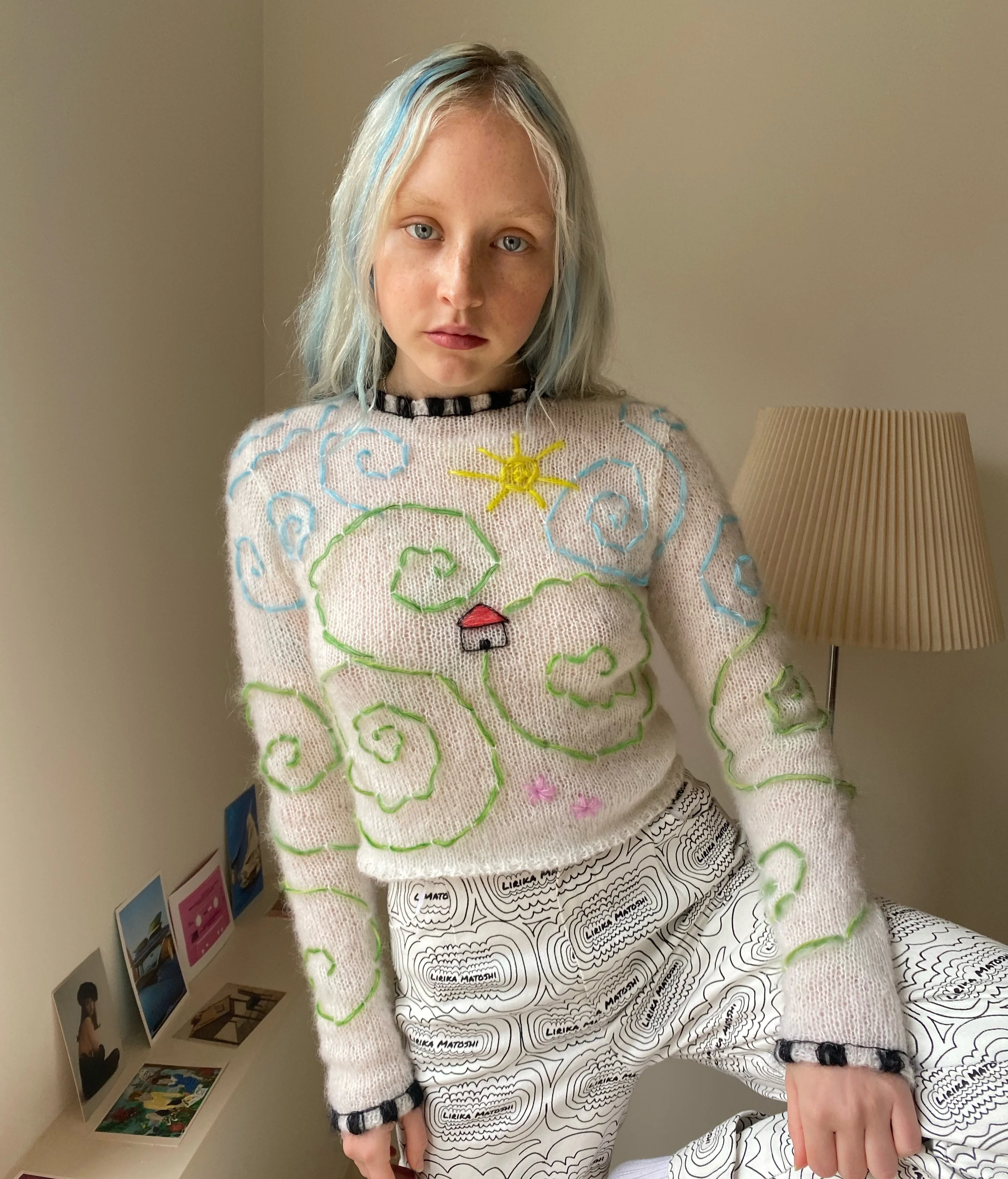 Landscape Mohair Sweater - Image 3