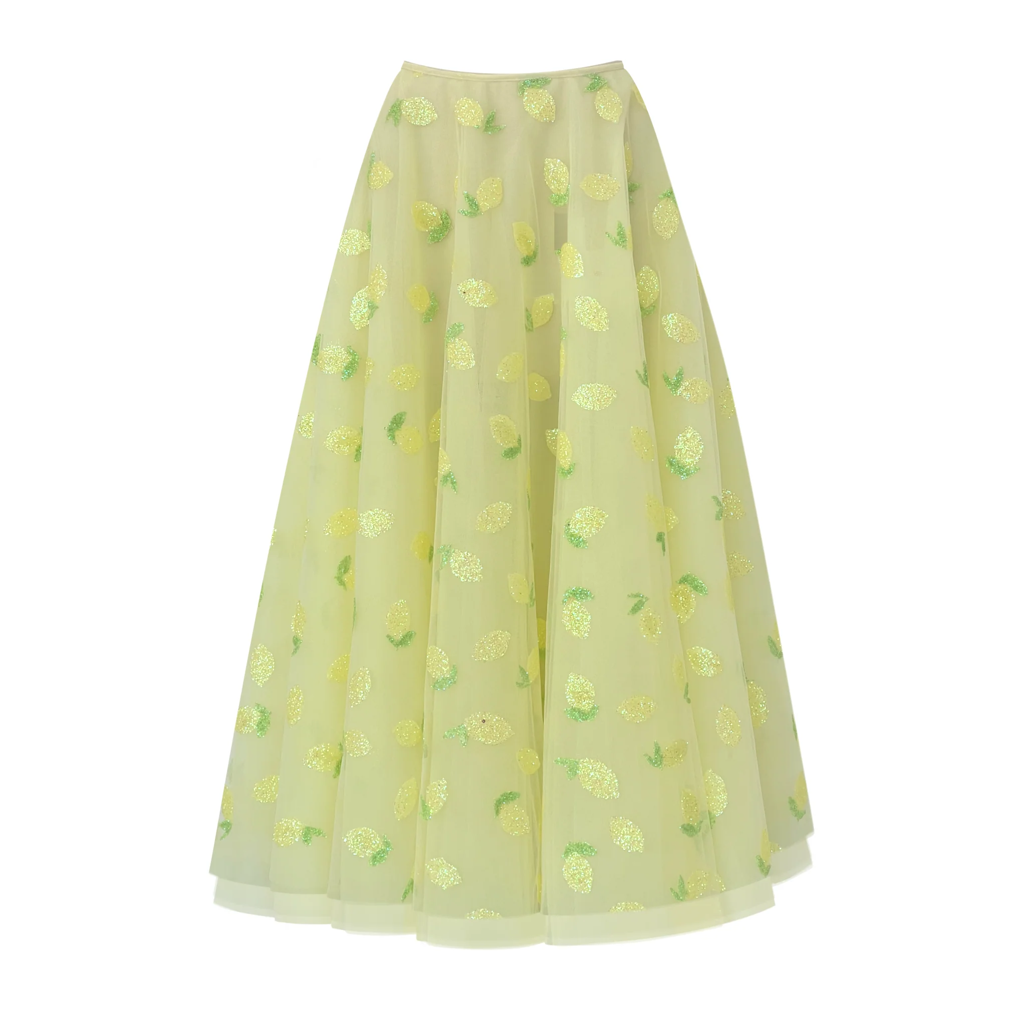 Lemon Midi Skirt