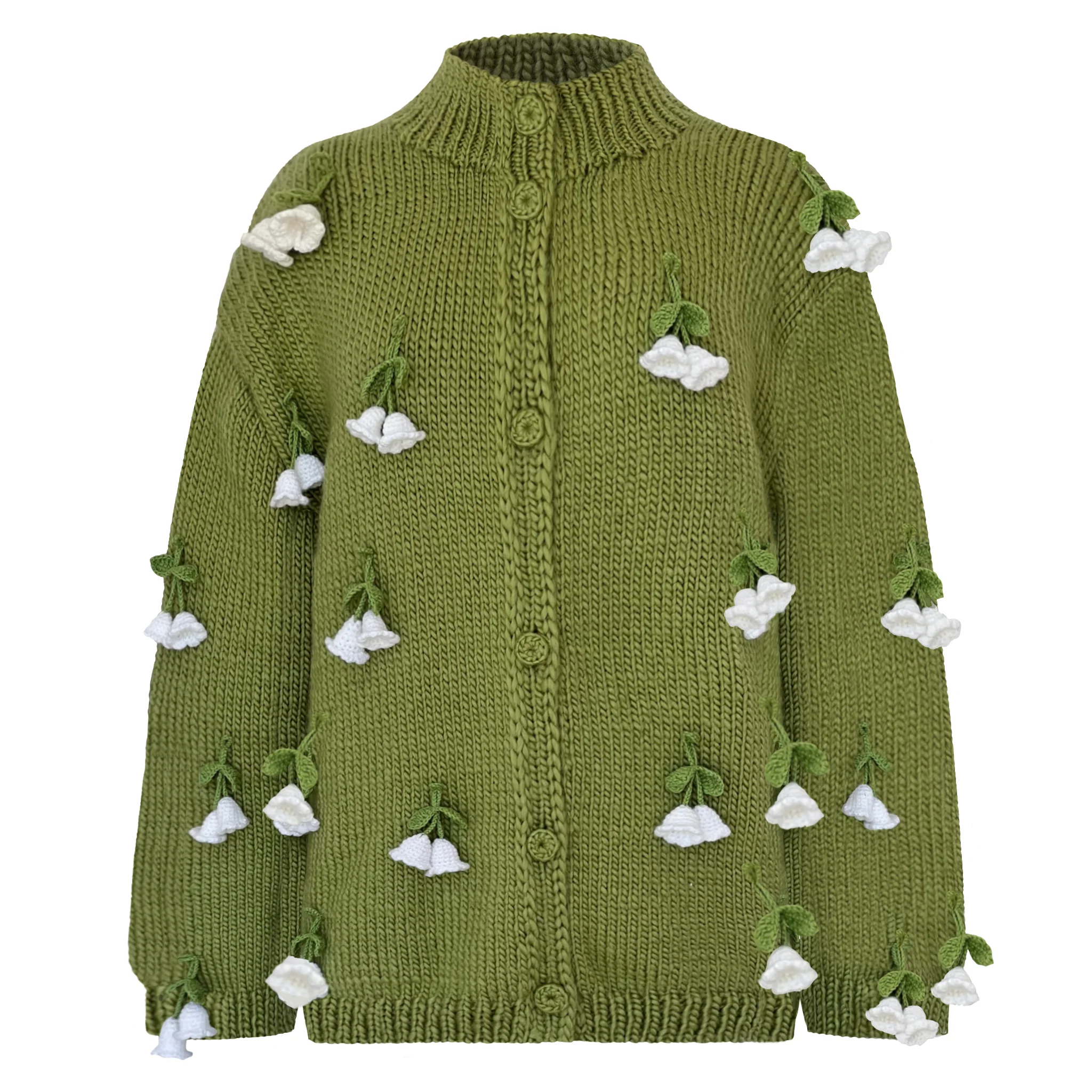 Lily Green Knit Sweater