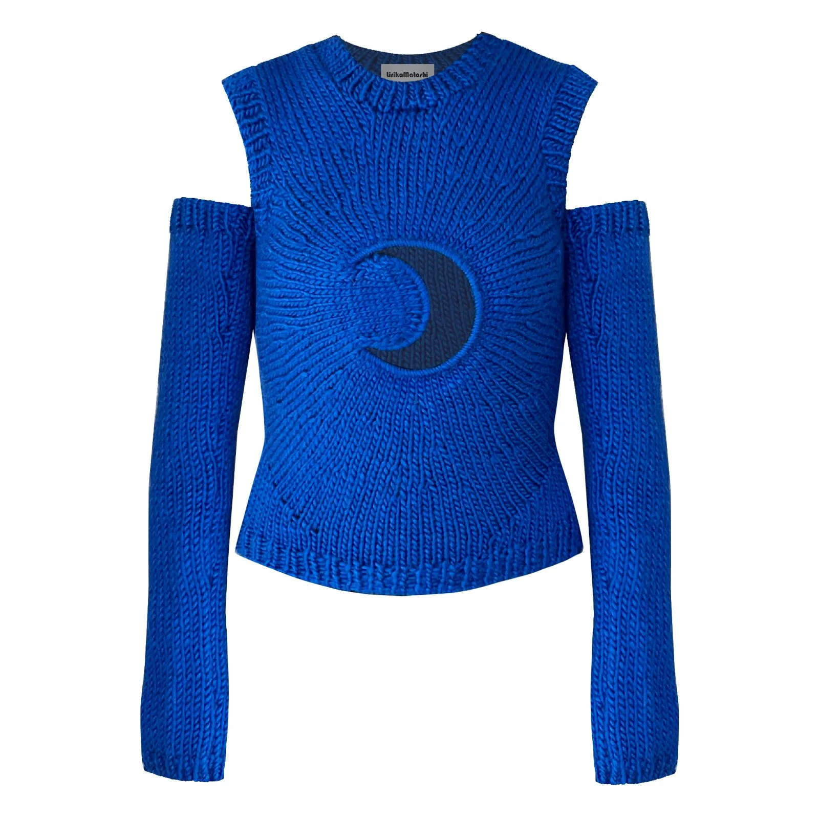Moon Cut Knit Sweater