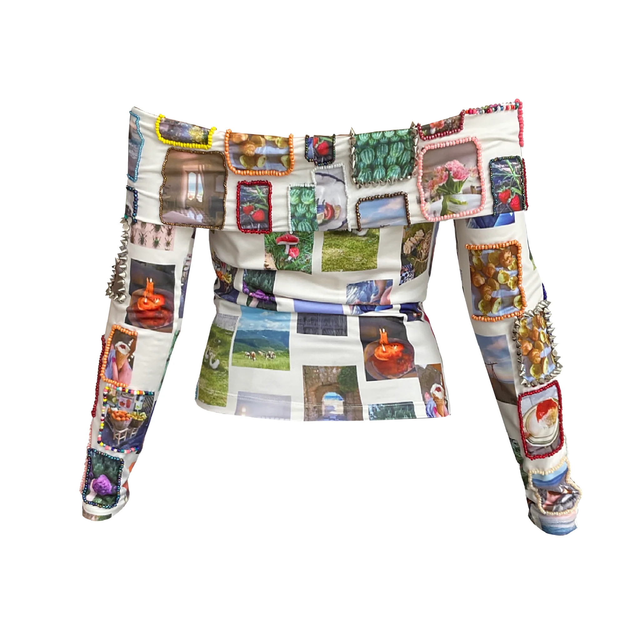 Pics Beaded Top - Image 2