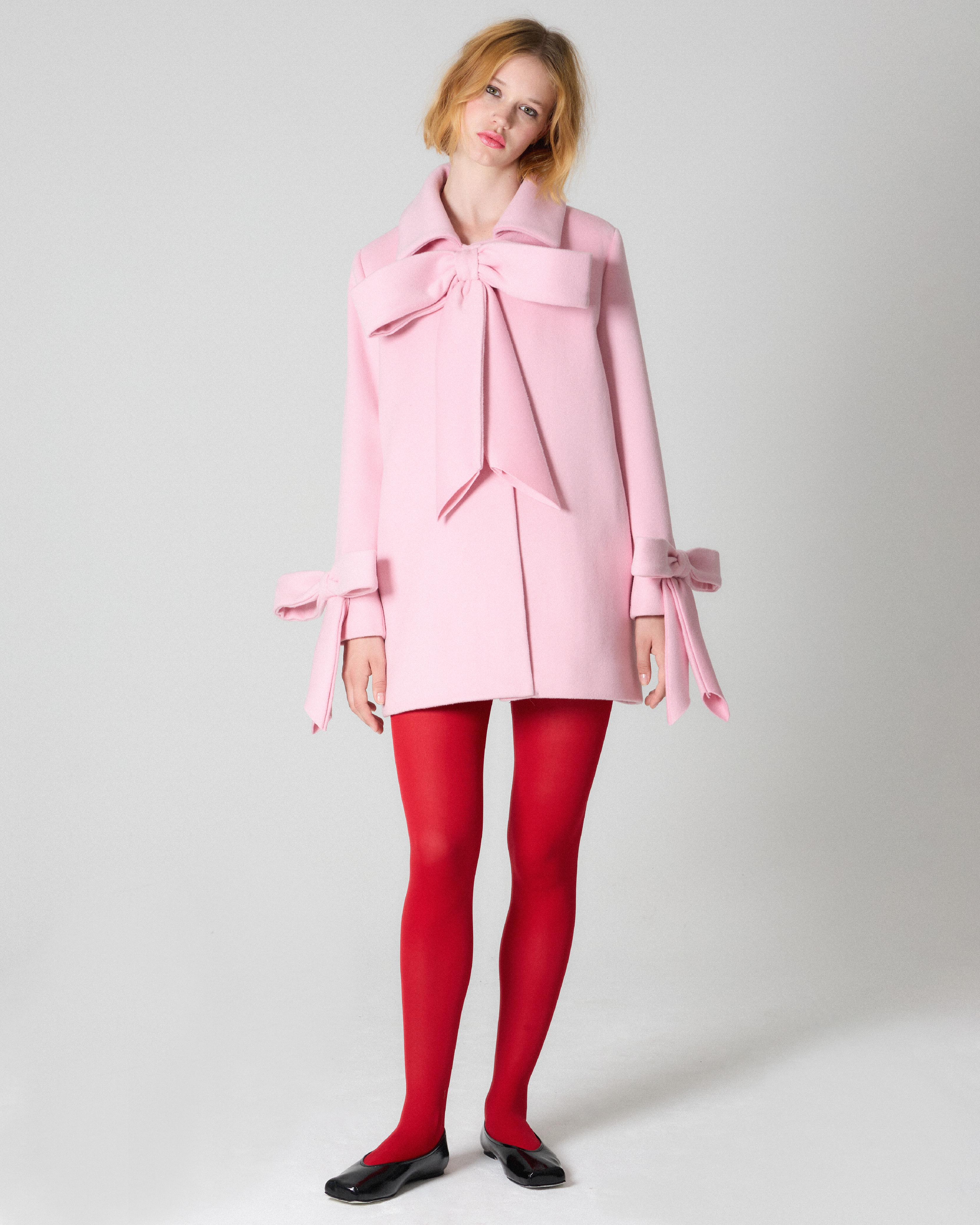 Pink Bow Coat - Image 2