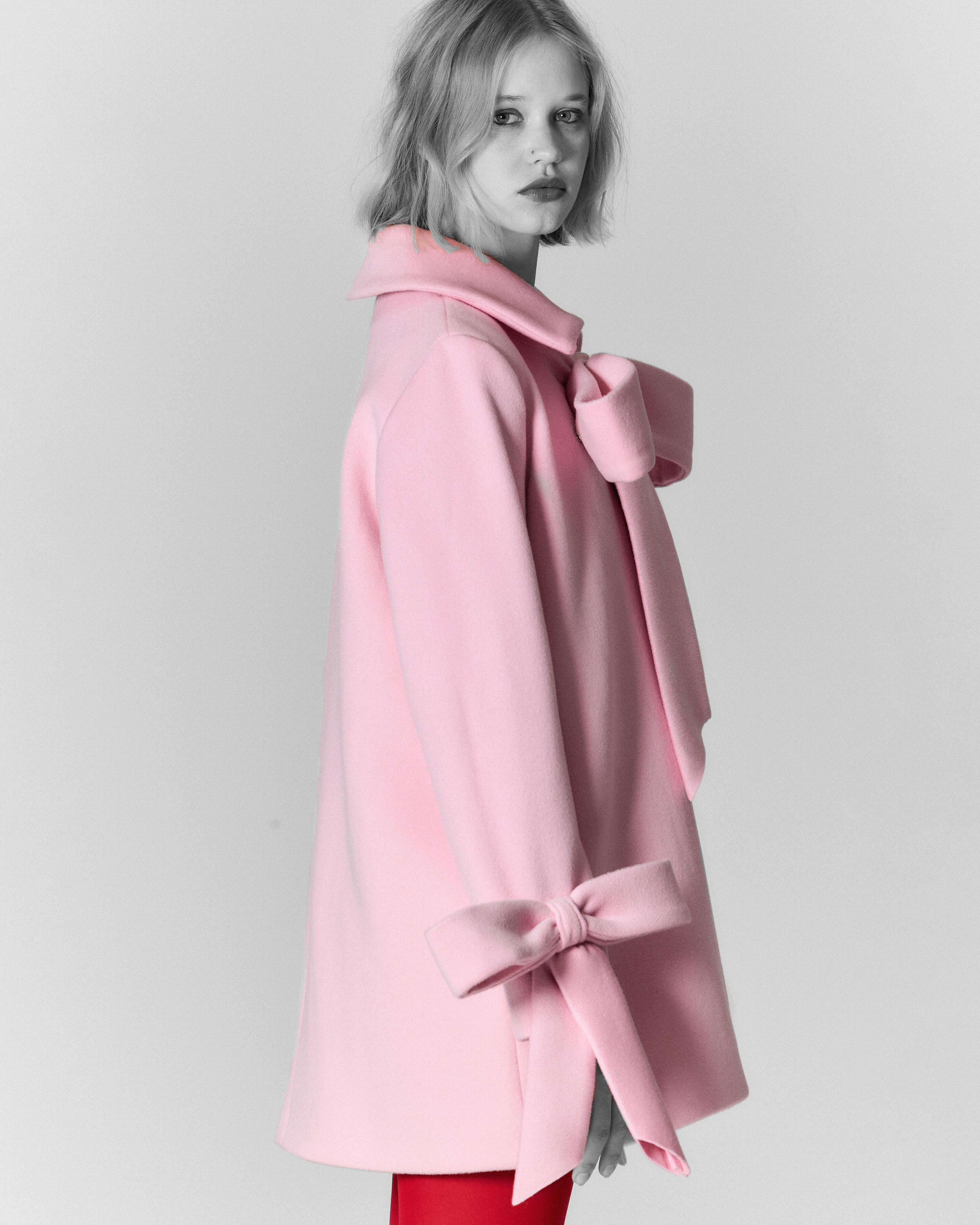 Pink Bow Coat - Image 3