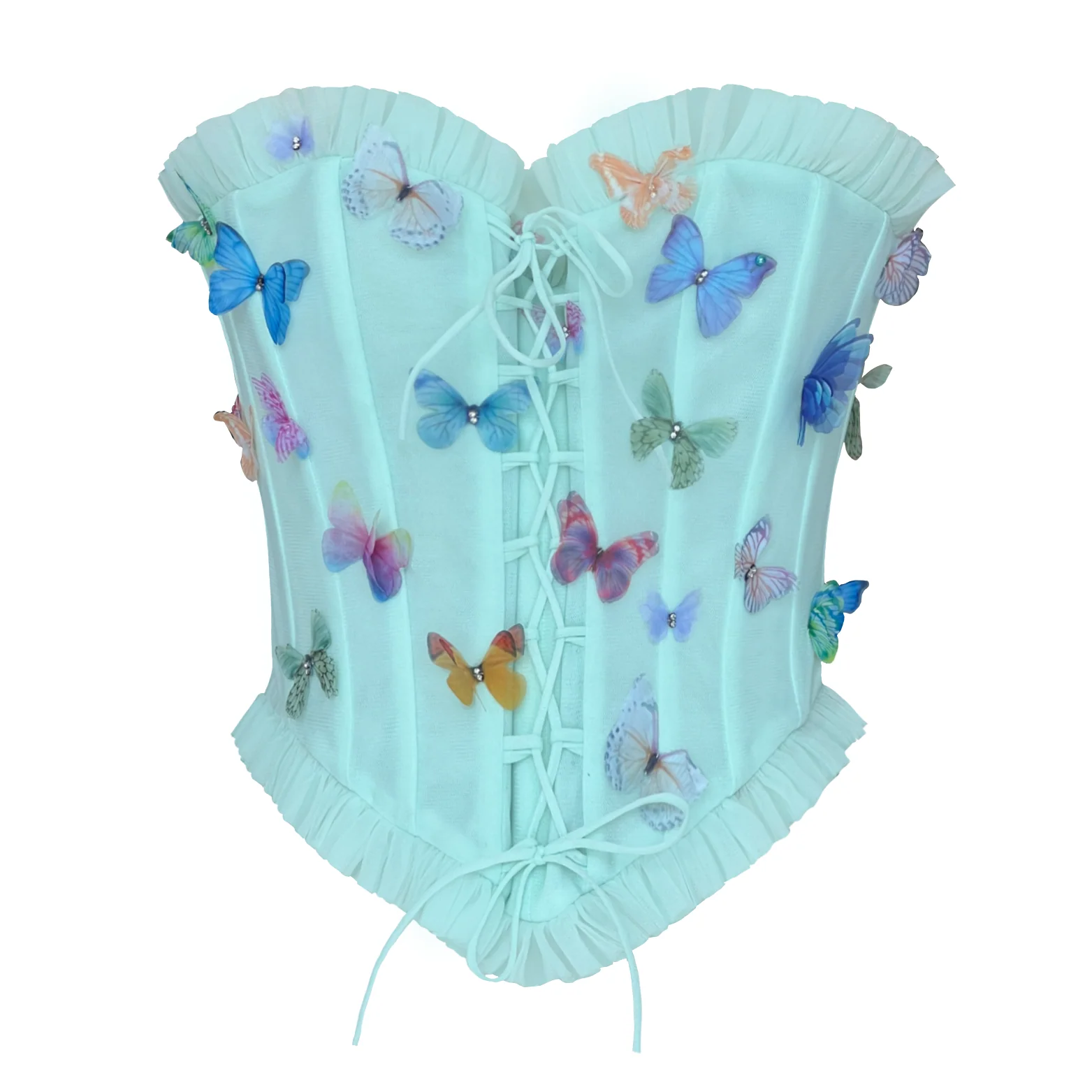 Pink Butterfly Corset - Image 2