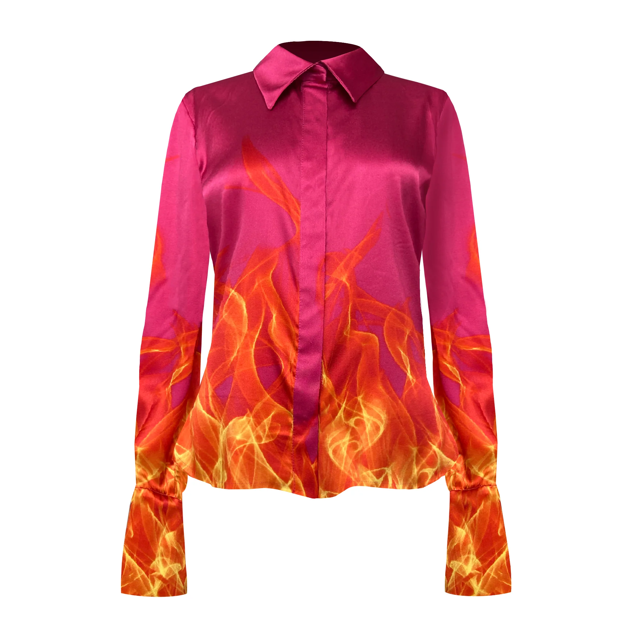 Pink Flames Shirt