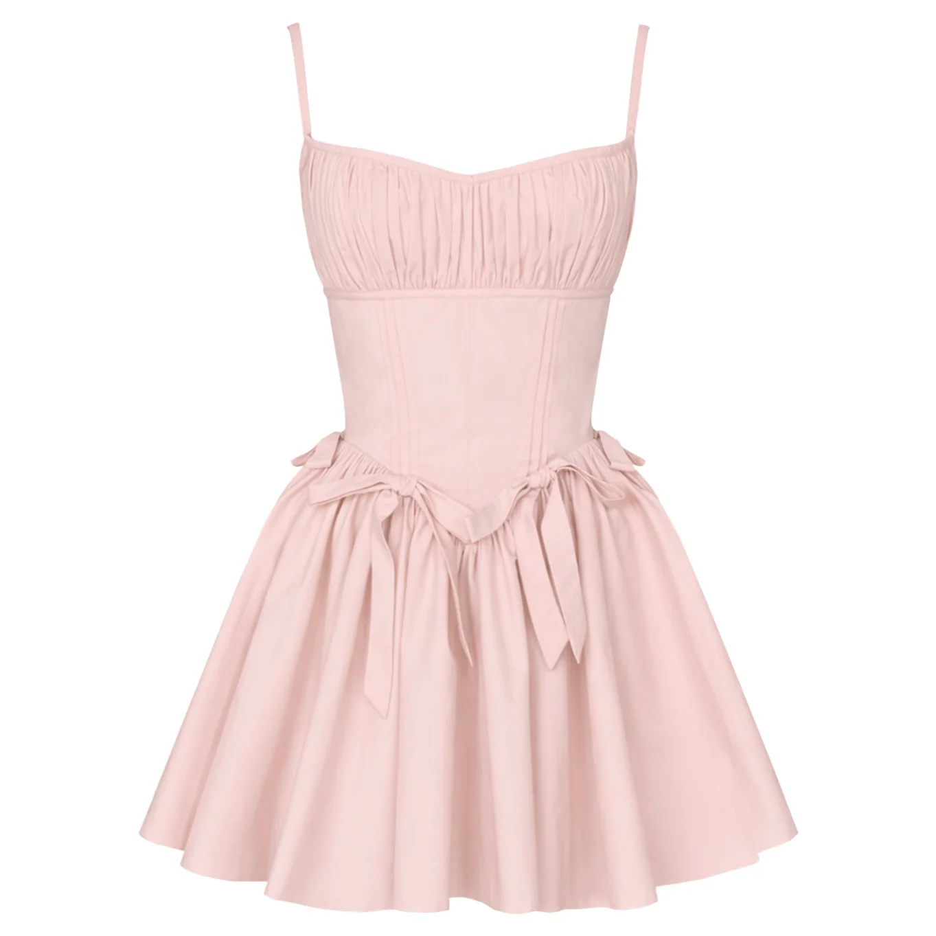 Pink Swan Mini Dress