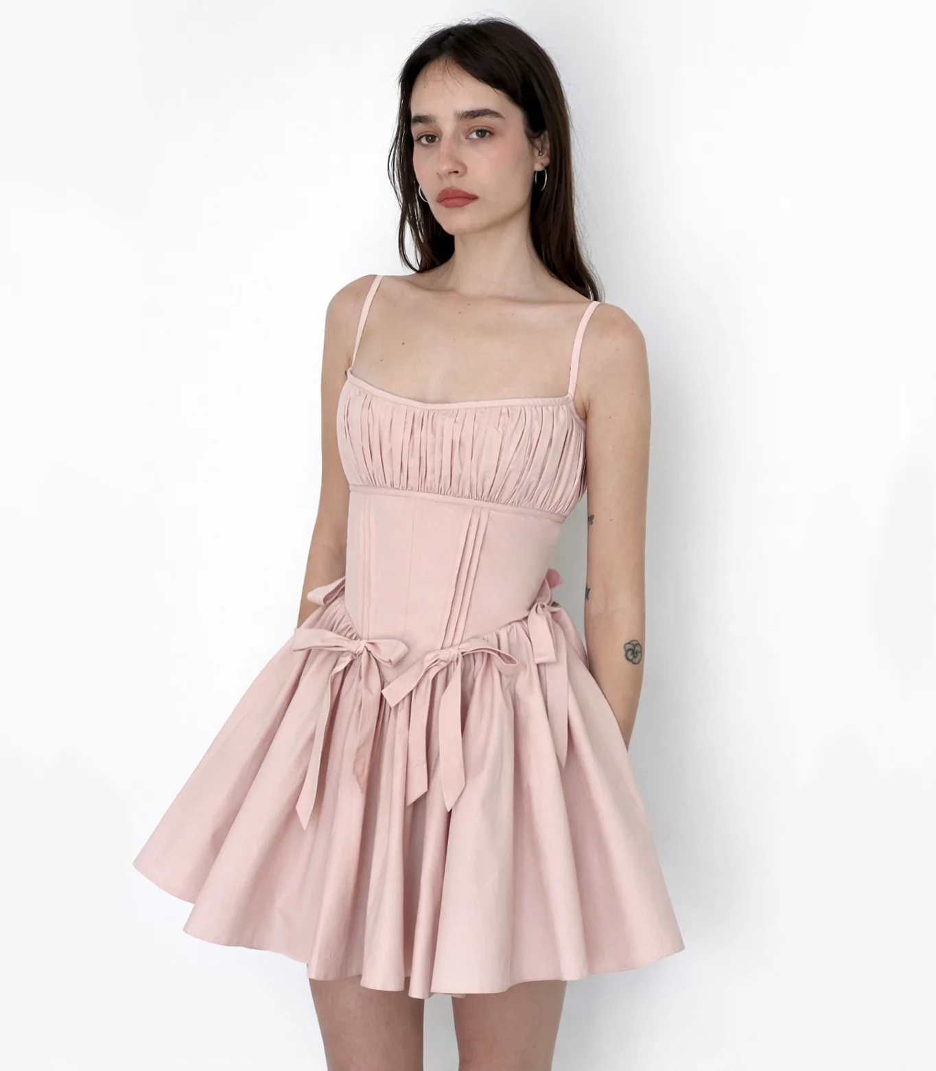 Pink Swan Mini Dress - Image 2