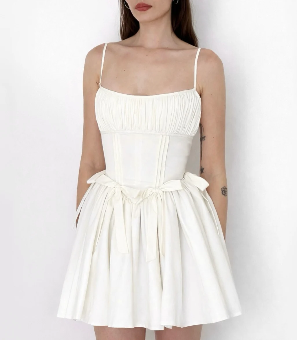Swan Mini Dress - Image 2