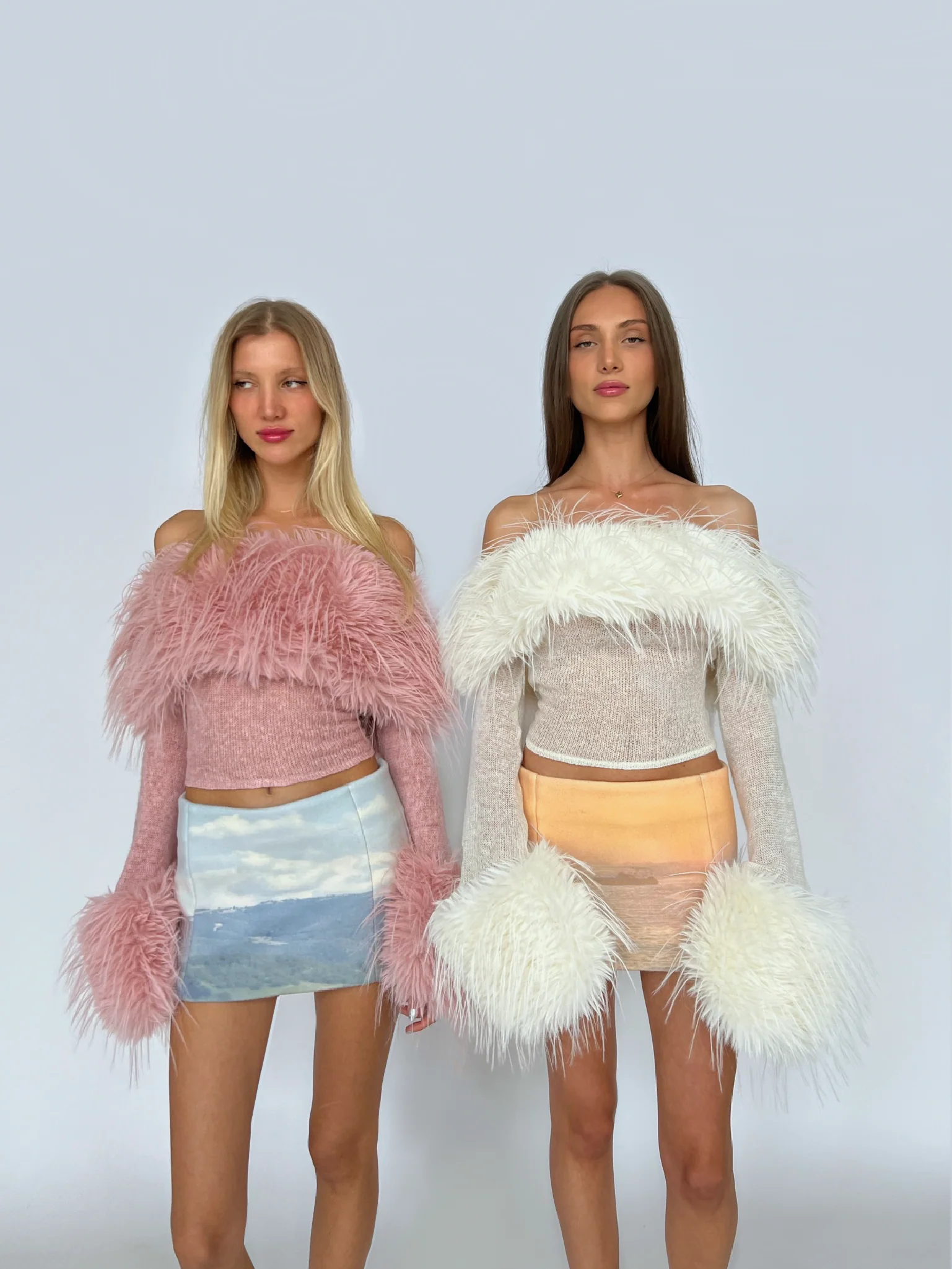 White Fur Top - Image 3