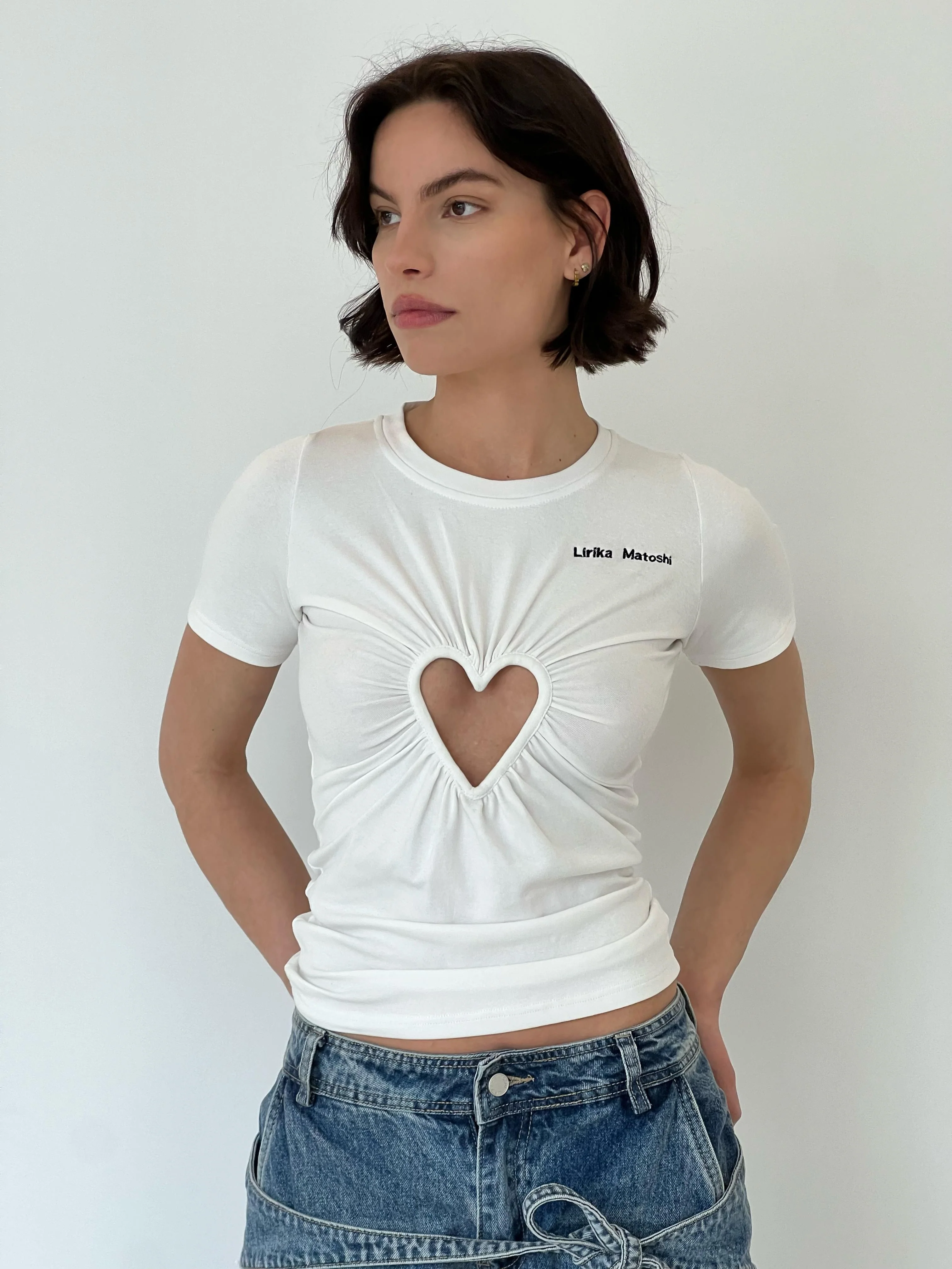 White Heart T-Shirt - Image 2
